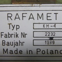 Универсально - Гибочная машина Rafamet KM-4