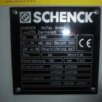 Equilibradora - vertical Schenck RoTec GmbH 110 HBBD
