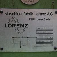 Gear Hobbing Machine - Vertical Lorenz E 16/2