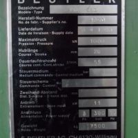 Prasa mimośrodowa - jednokolumnowa BEUTLER PDR 100