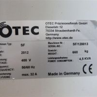 Surface treatment technology OTEC SF-1/1-68-M-W