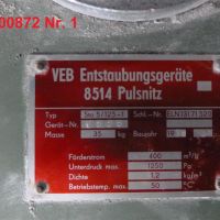 Аспирационные (отсасывающие) устройства Entstaubungsgeräte Pulsnitz Sto 5/125-1