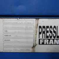 Schrauben Kompressor PRESSLUFT FRANTZ ES 20