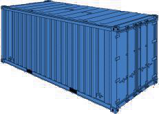 20 FT Hard Top Container