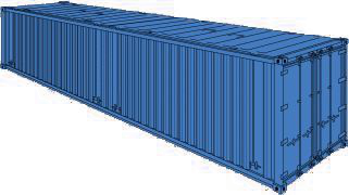 40 FT Hard Top Container