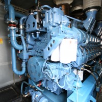CHP - Combined Heat and Power Plant - Emergency Aggregate - Power Generator - Power Plant