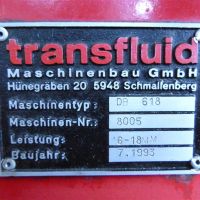 Plegadora de tubos TRANSFLUID DB618