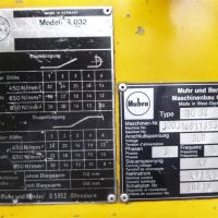 Plegadora para acero de armadura MUHR & BENDER (MUBEA) B0 32