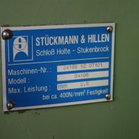Schwenkbiegemaschine Stückmann&Hillen 241 05