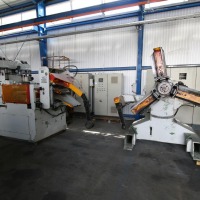 Decoiler- and Straightening Machine Saronni SPA TIP037B-89-60/800/9