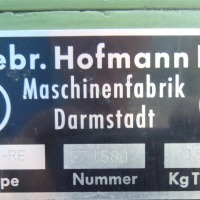 Balancing Machine Hofmann EO-RE
