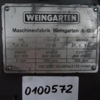 Bobina de desenrollado y enrollado con dispositivo de enderezado Weingarten UAH 80 