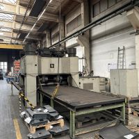 Sheet straightening machine WMW GOTHA UBR 20 x1600