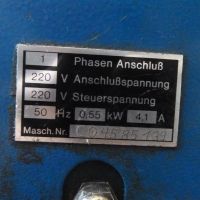 Flanging Machine EOC nicht bekannt