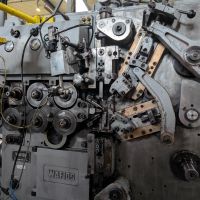 Drahtricht- u. Abschneidemaschine WAFIOS FUL 8