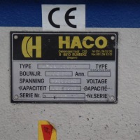 Cizalla hidráulica para planchas HACO HSLX 4010