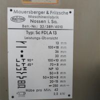 Profilstahlschere Nossen ScFDLA 13