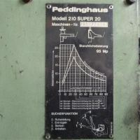 Profilstahlschere Peddinghaus Model 210 Super 20