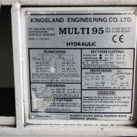 Profilstahlschere Kingsland Multi 95D