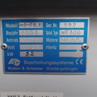 Portal - Bearbeitungszentrum HUBER & GRIMME P-T-F 15-10 / 5 Achsen / 5 axis