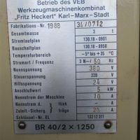 Радиально - Сверлильный станок WMW MEUSELWITZ BR40/2 x1250