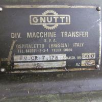 Transfer Machine GNUTTI FM OR 7.175