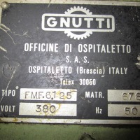 Automat do wiercenia i gwintowania GNUTTI FMF-6-125 RGH-A