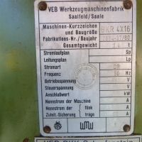 Reihenbohrmaschine WMW Saalfeld BKR 4 x16