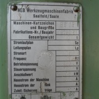 Säulenbohrmaschine WMW Saalfeld BS 25