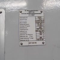 Plattenbohrwerk - Horizontal WMW Union BFP130/7