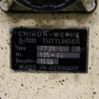 Centrum obròbcze - pionowe CHIRON FZ 26 - L NC