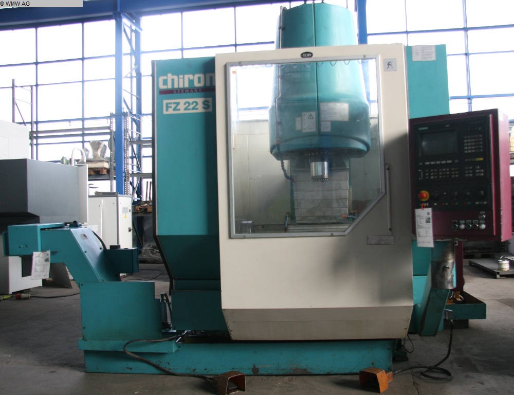 Machining Center Vertical CHIRON WERKE GMBH & CO.KG FZ 22S