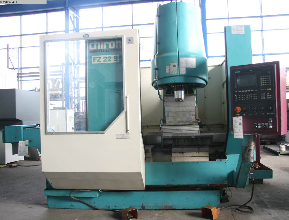 Machining Center Vertical CHIRON WERKE GMBH & CO.KG FZ 22S