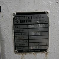 Centro de mecanizado - vertical Presta Eisele BAZ 6000