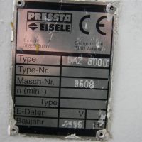 Centro de mecanizado - vertical Presta Eisele BAZ 6000