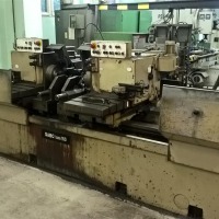 Abläng- und Zentriermaschine WMW Fritz Heckert FZWD160/ 1-2800