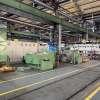 Tokarka do zestawów kołowych Rafamet UBC 150 CNC
