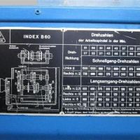 Turret Lathe - Automatic INDEX B60