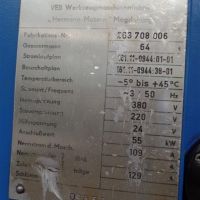 Plandrehmaschine WMW - MAGDEBURG DP 3