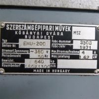 Lathe KART MSZ BUDAPEST EMU 200