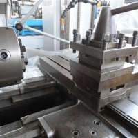 Leit- und Zugspindeldrehmaschine WMW-MIKROMAT DLZ 315x500/3