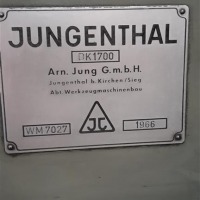 Karusselldrehmaschine - Doppelständer Jungenthal DK 1700 S