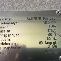 Вертикальный токарный станок Scherer Feinbau VDZ 120