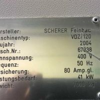 Vertikaldrehmaschine Scherer Feinbau VDZ 120