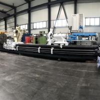 Leit- und Zugspindeldrehmaschine WMW Niles N8/6300