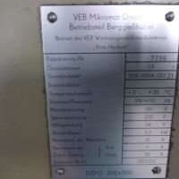 Leit- und Zugspindeldrehmaschine WMW Mikromat DZFG 200x500