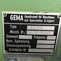 Leit- und Zugspindeldrehmaschine GEMA LZ 200