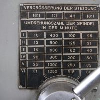 Leit- und Zugspindeldrehmaschine Stankoimport 1M63
