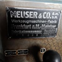 Leit- und Zugspindeldrehmaschine Meuser MOL 205 x 1000