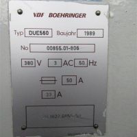 Torno de husillo de roscar o husillo guí VDF Böhringer DUE 560